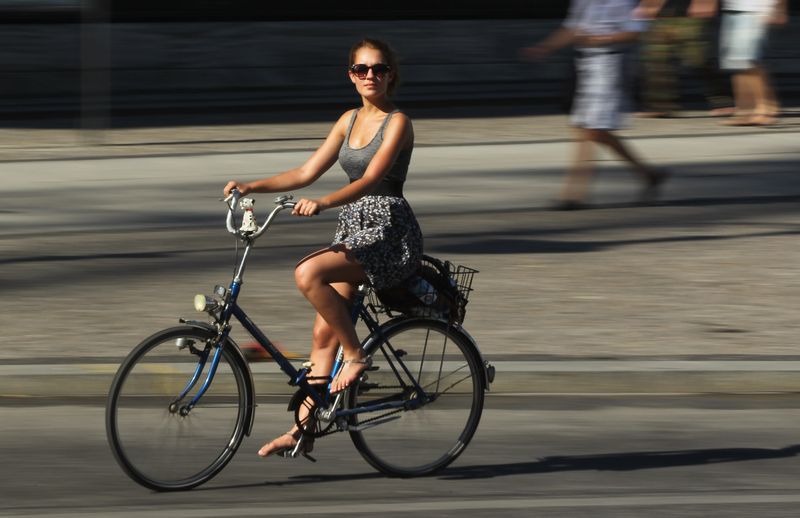 Trotz Rock bedenkenlos Fahrrad fahren!
