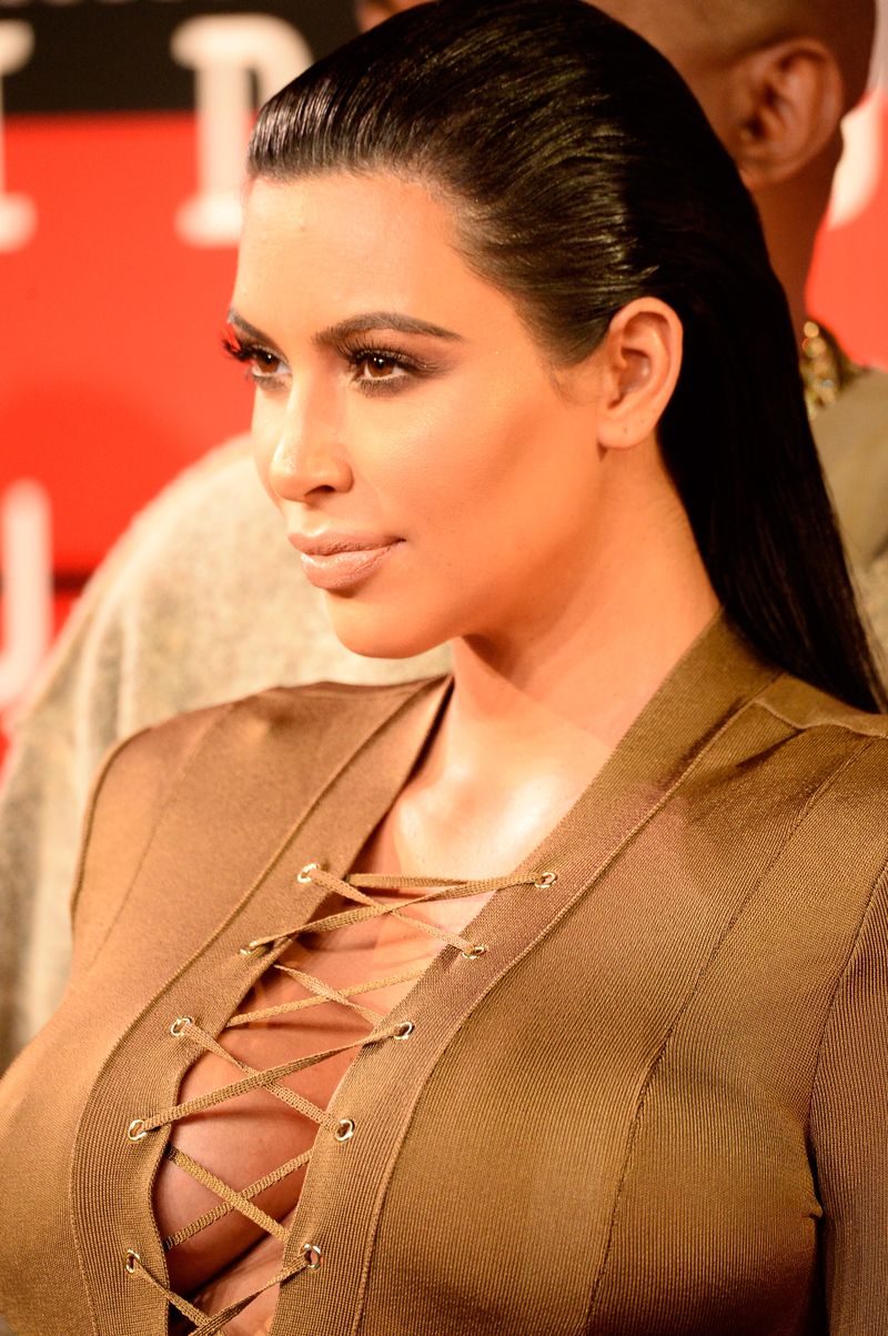 Sleek-Hair wie Kim Kardashian