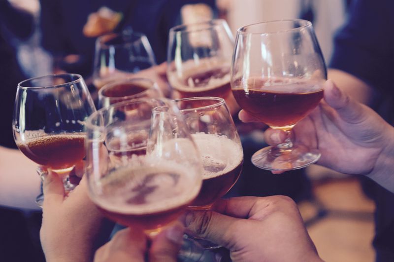 Alkohol auf der Arbeit? Auf jeden Fall!
