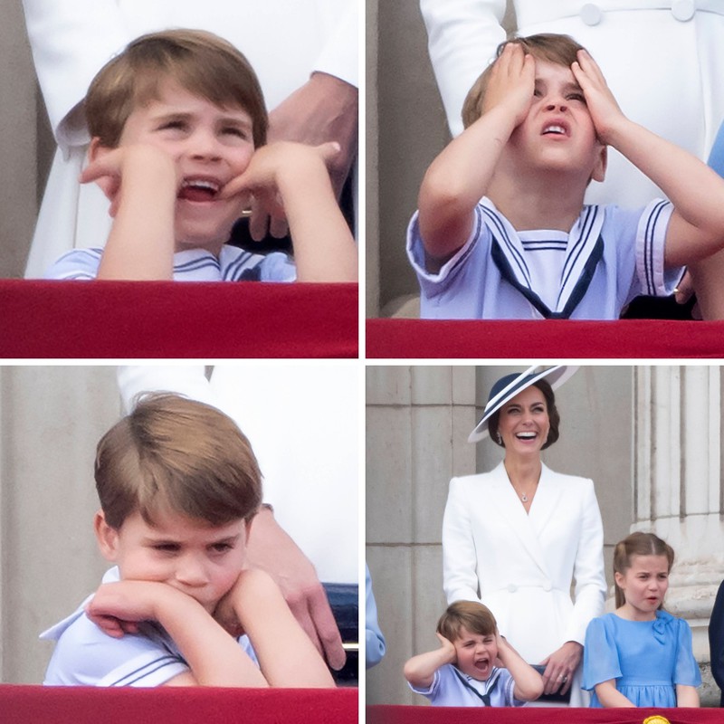 Prinz Louis bei Trooping the Colour.