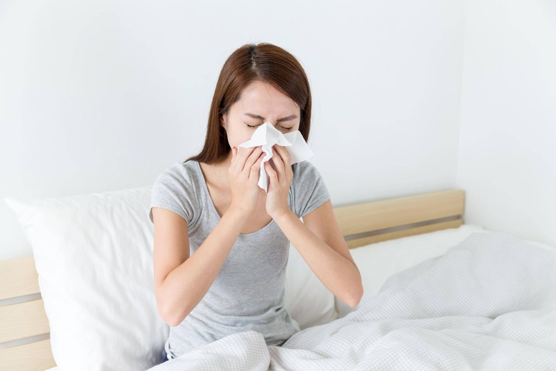 Die Grippe kommt immer mit einem herben Atem