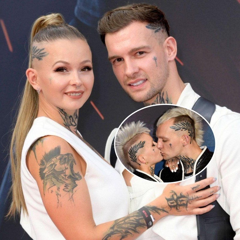 Eric und Edith Stehfest haben Partnertattoos.