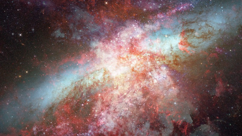 Ein Foto des Weltalls. Hier sind die Sterne, die uns die Orientierung und Auskunft über die Persönlichkeit geben können - Wenn man daran glaubt