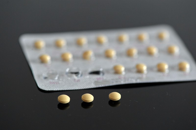 Die Anti-Baby-Pille, die normalerweise nur von Frauen genommen wird