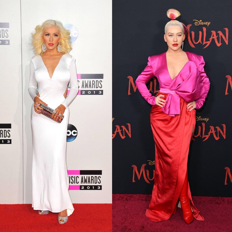 Christina Aguilera fühlt sich in ihrem Körper wohl und genießt ihre Kurven