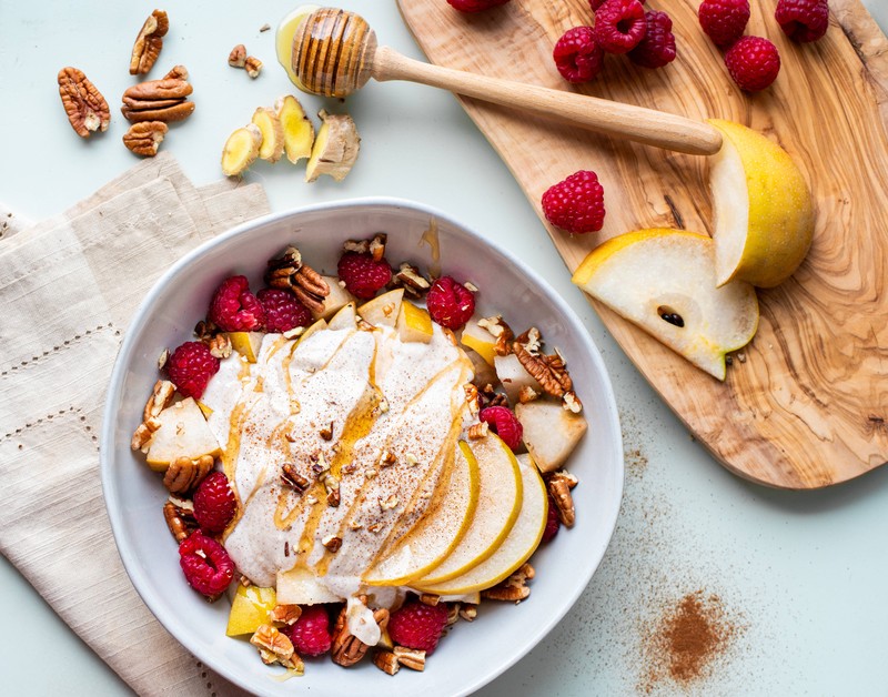 Birnen sind zwar gesund, aber nicht unbedingt zum Frühstück.