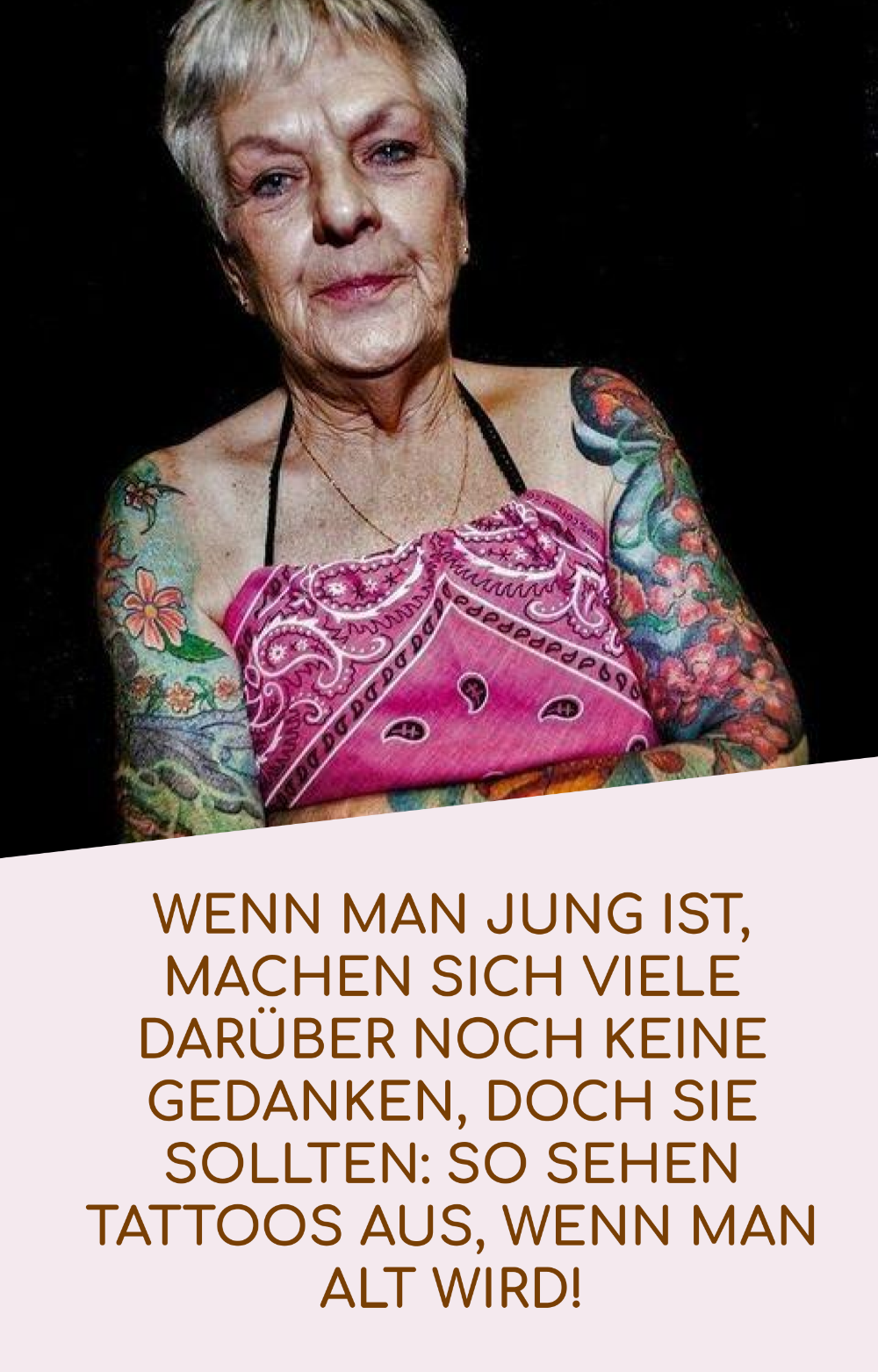 Was Passiert Mit Tattoos Wenn Man Abnimmt Das passiert mit deinen Tattoos, wenn du alt wirst