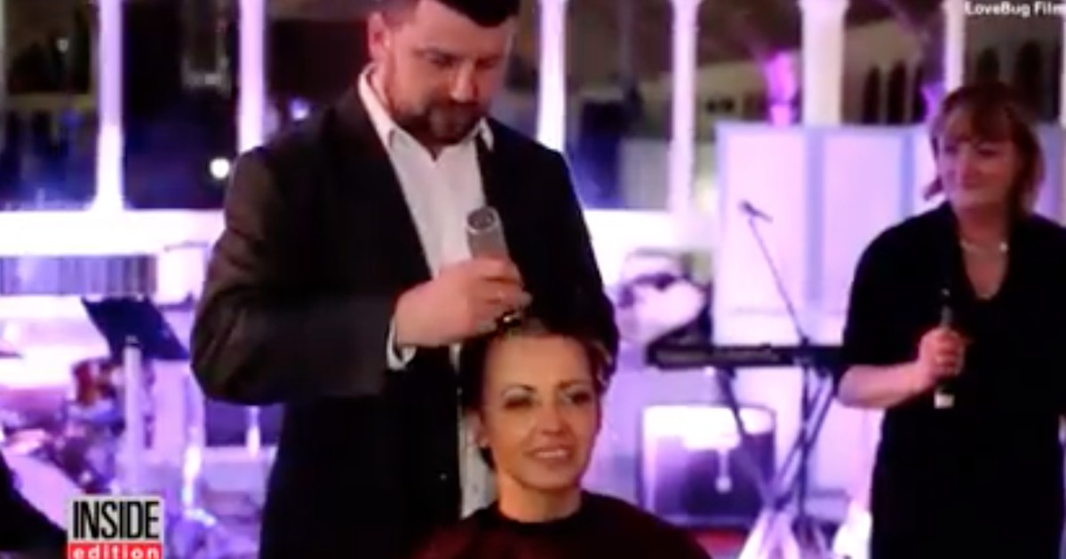 Deshalb hat sich die Braut bei ihrer eigenen Hochzeit die Haare abrasiert
