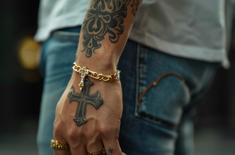 Kreuze gehören mit zu den typischen Tattoo Motiven, die Tätowierer nicht mehr stechen wollen