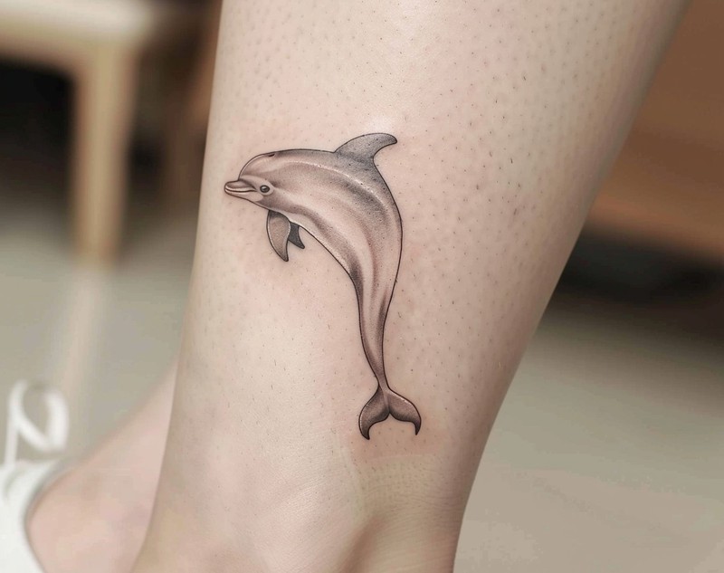 Manche Tätowierer:innen wollen auch keine Delfin-Tattoos mehr stechen.