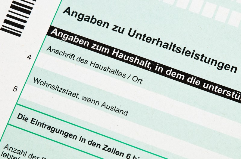 Einkommensnachweis für Väter
