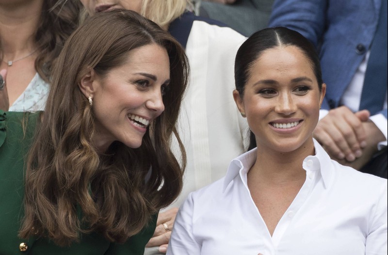 Kate und Meghan, die auf Fotos wie diesem immer gut aussehen