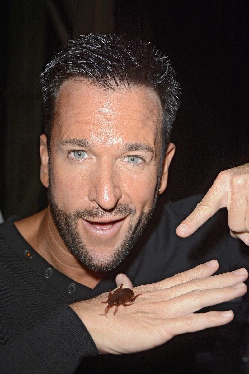 Michael Wendler besucht vor seinem Abflug ins Dschungelcamp 2014 das Fussball-Benefiz-Turnier.