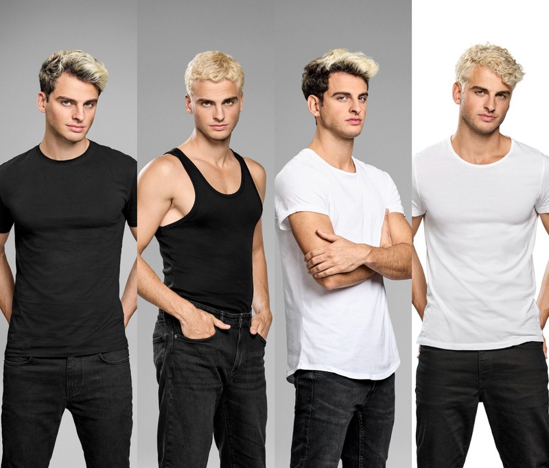 Julian & Luka sind eineiige Zwillinge, die ihre Haare seit "GNTM" blondiert tragen