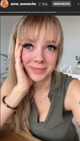 Anne Wünsche erzählt auf Instagram, dass sie wieder Single ist