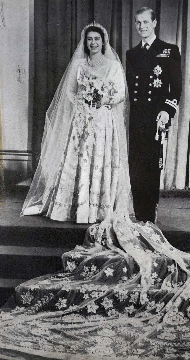 Im November 1947 heirateten Prinz Philip und Queen Elizabeth