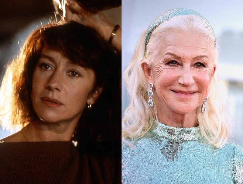 Auf dem Bild sieht man Helen Mirren, die sich nicht unter's Messer gelegt hat