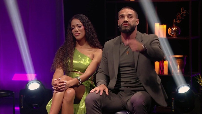 Das Wiedersehen zwischen Aleks Petrovic und Vanessa Nwattu lief alles andere als harmonisch.