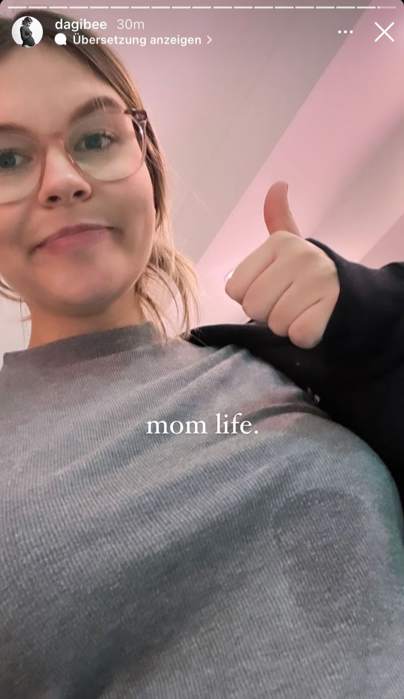 Auch einer Dagi Bee passieren kleine Missgeschicke als Mama.