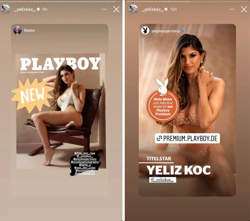 Yeliz Koc hat sich für den Playboy fotografieren lassen.