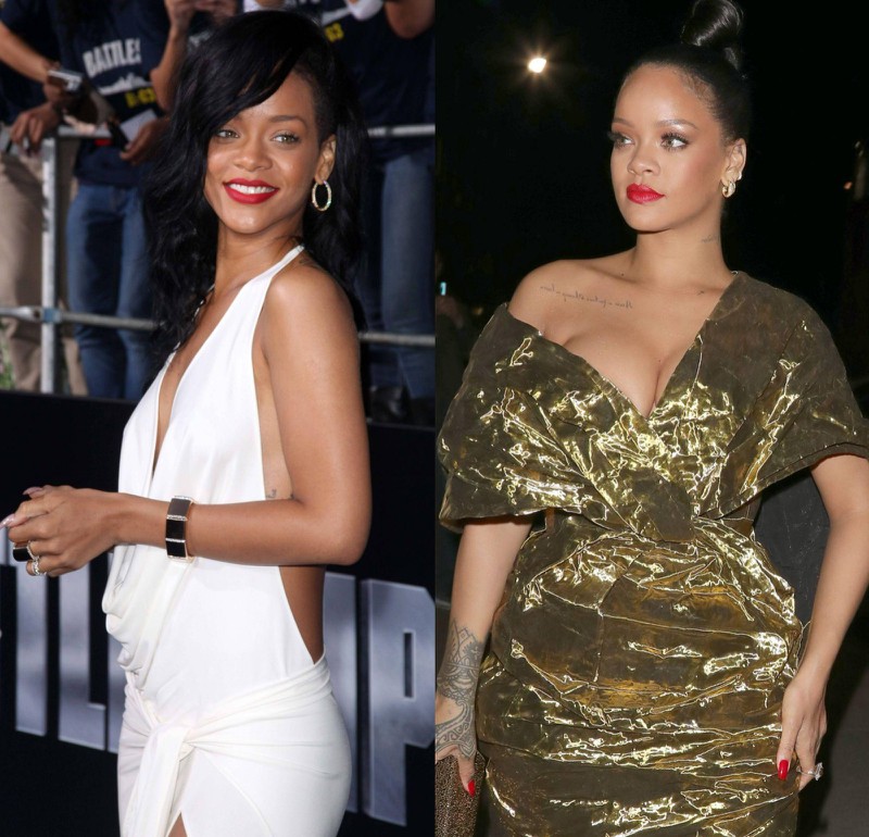 Rihanna gehört zu den Stars, die zugenommen haben und sich damit glücklicher fühlen.