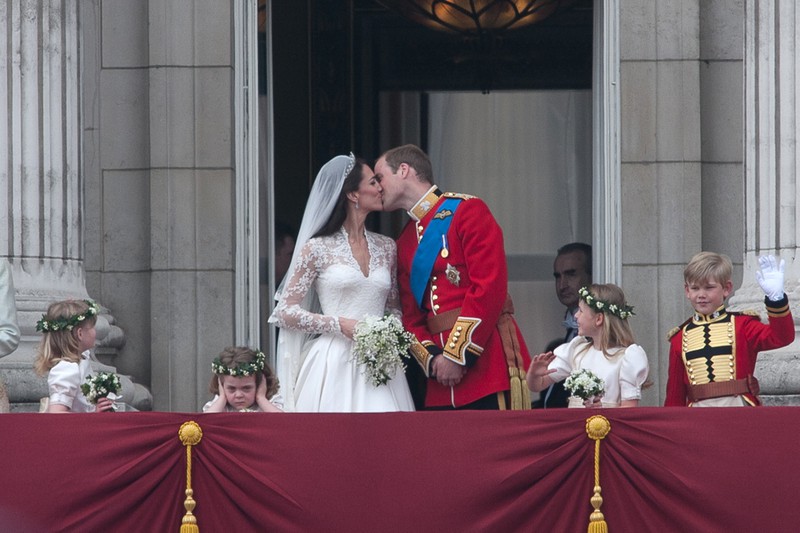 Kate Middleton heiratete Prinz William und war eine wunderschöne Braut