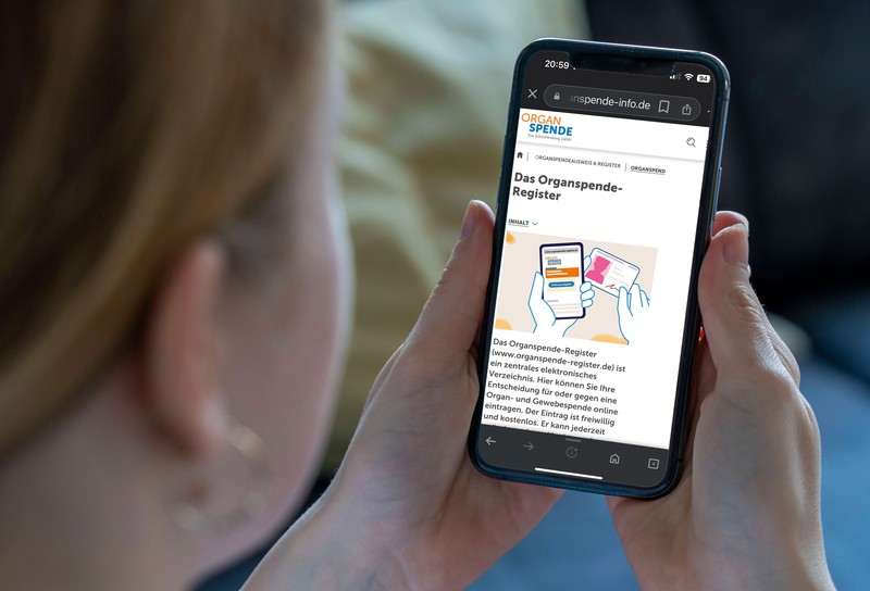 Das Organspenderegister ist eine neue Möglichkeit, seine Entscheidung online einzutragen.