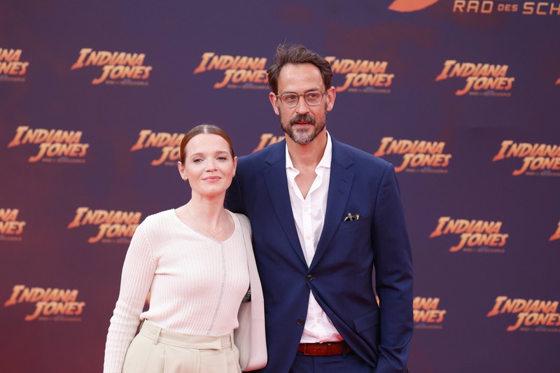Karoline Herfurth und ihr Partner Christopher Doll zeigten sich erst nach vielen Jahren gemeinsam auf dem roten Teppich.