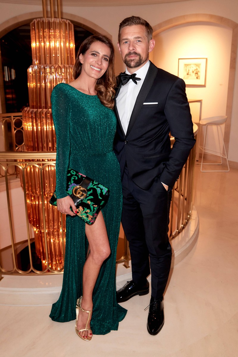 Klaas Heufer-Umauf und seine Freundin Doris Golpashin beim Bundespresseball.