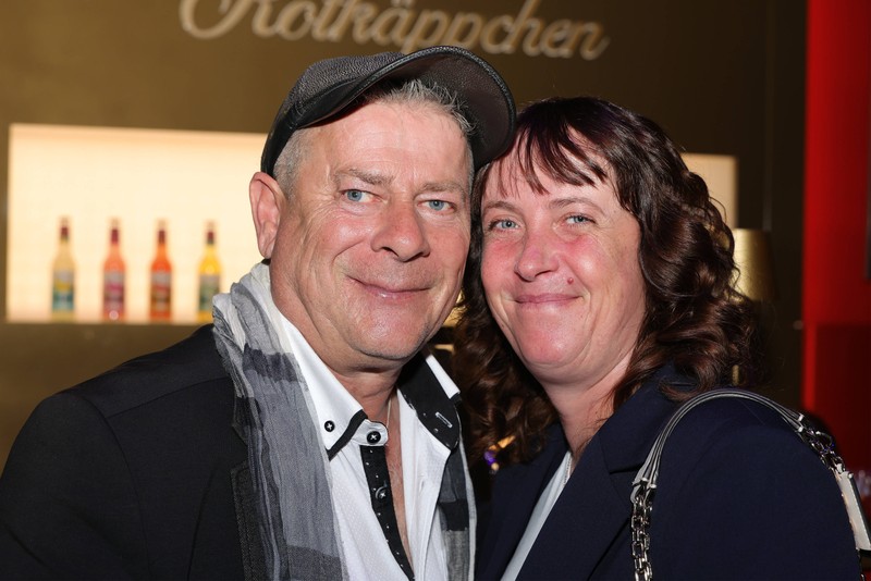Michael Hirte fand sein Glück mit Ehefrau Sandra.