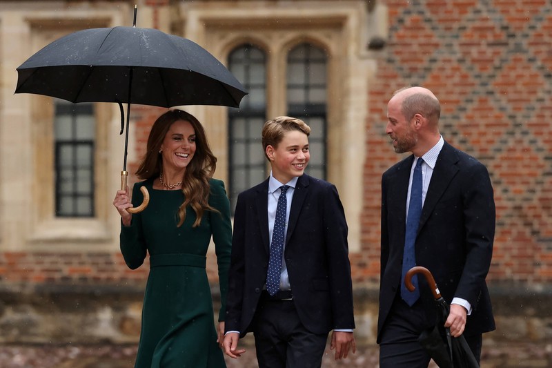 Prinz George ist im Eton College angekommen.