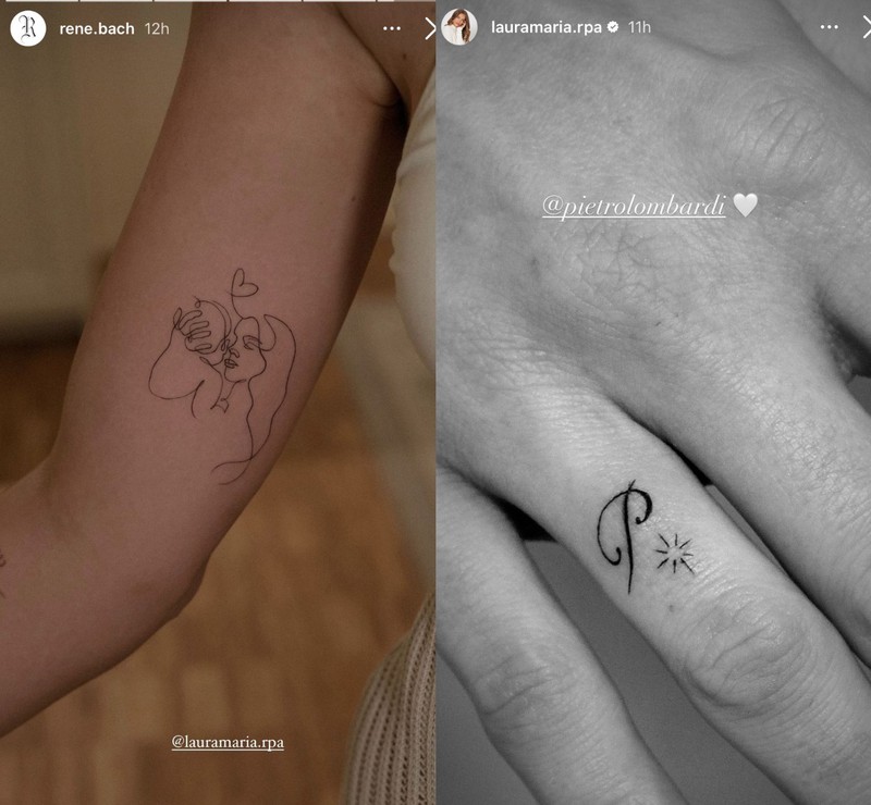 Laura Maria Rypa zeigt ihre neuen Tattoos. Sie bedeuten ihr alles, denn es geht um ihre Familie