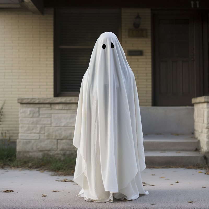 Gespenster sind immer ein Teil von Halloween!