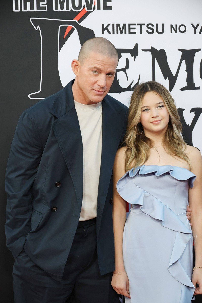 Channing Tatum und Tochter Everly.