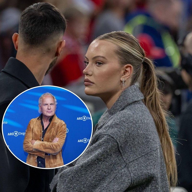 Cheyenne Ochsenknecht und Papa Uwe Ochsenknecht stießen bei einer Premiere aufeinander.