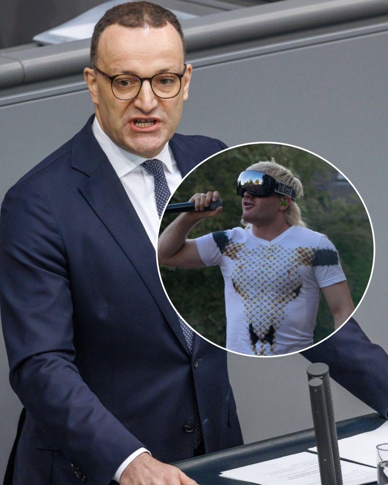 Jens Spahn mahnt Ski Aggu ab, weil dieser falsche Behauptungen im Netz verbreitet hatte.