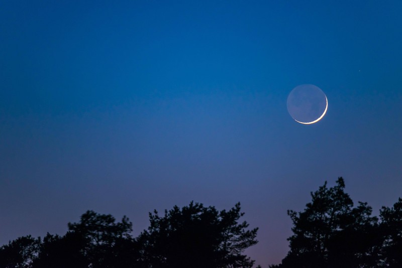 Der Neumond eignet sich normalerweise dafür, sich Dinge zu wünschen.