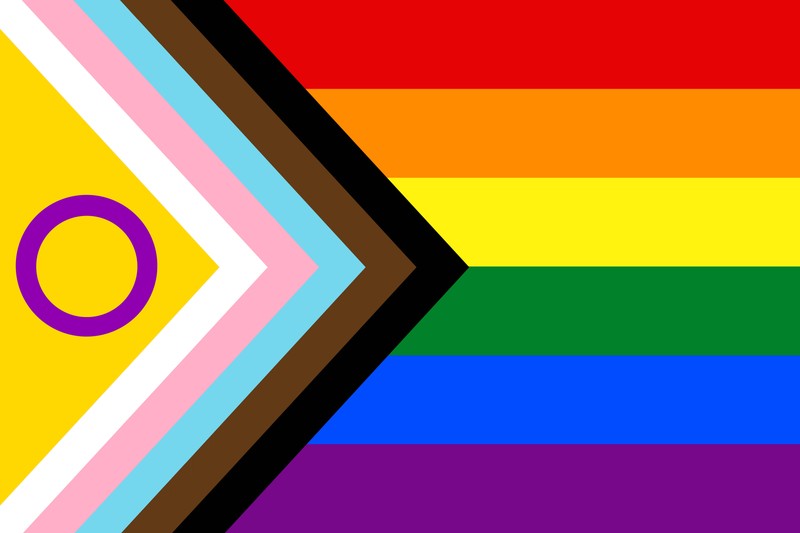 Die (queere) LGBTQ+ Flagge.