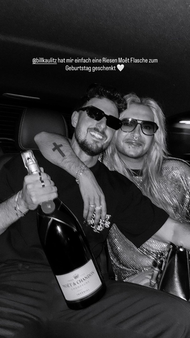 Jannik Kontalis polarisiert mit einem weiteren Foto mit Bill Kaulitz.