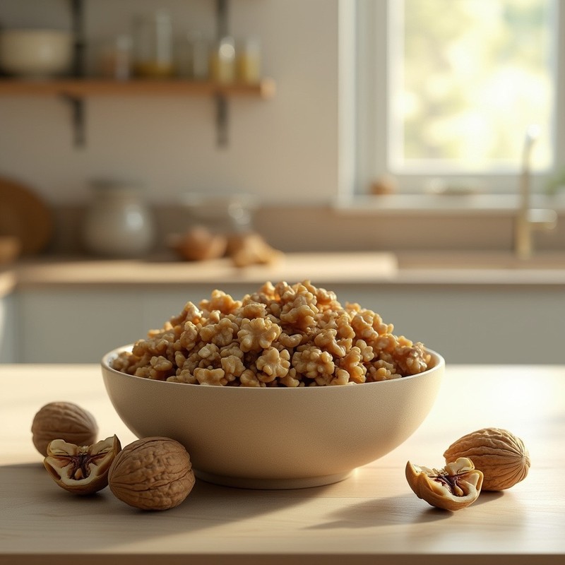 Viele Nüssen sind sehr Omega-3-reich.