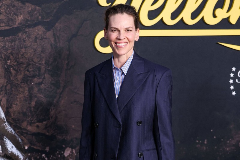 Hilary Swank verfolgte ihre Karriere aus dem Auto heraus.