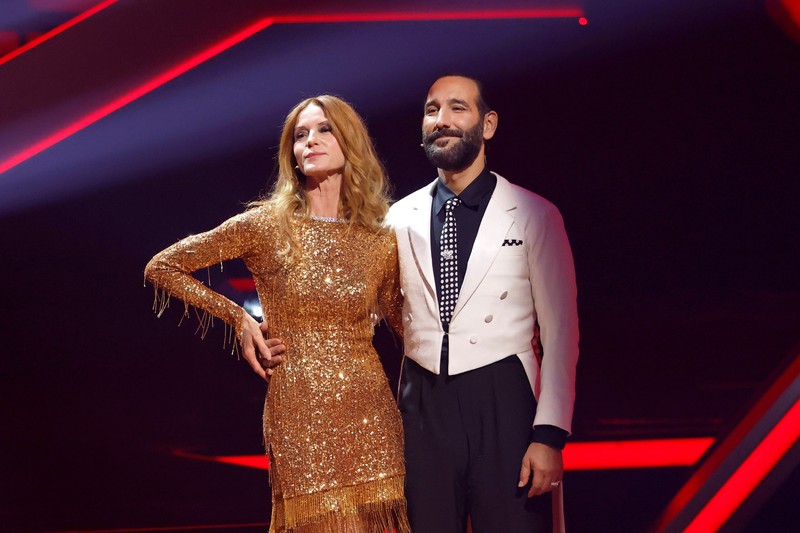 Massimo Sinató musste die Live-Show abrupt verlassen.