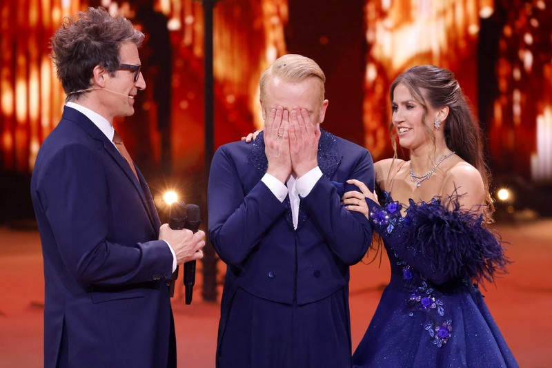 Ross Anthony bricht bei „Let's Dance“ in Tränen aus.