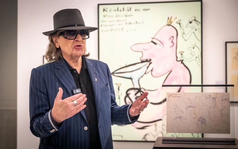 Seinen Wunsch, Rockstar zu werden, lehnte Udo Lindenbergs Vater lange ab.