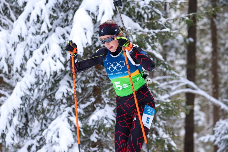 Deutschland hat bei der Staffel leider keine Medaille bekommen.