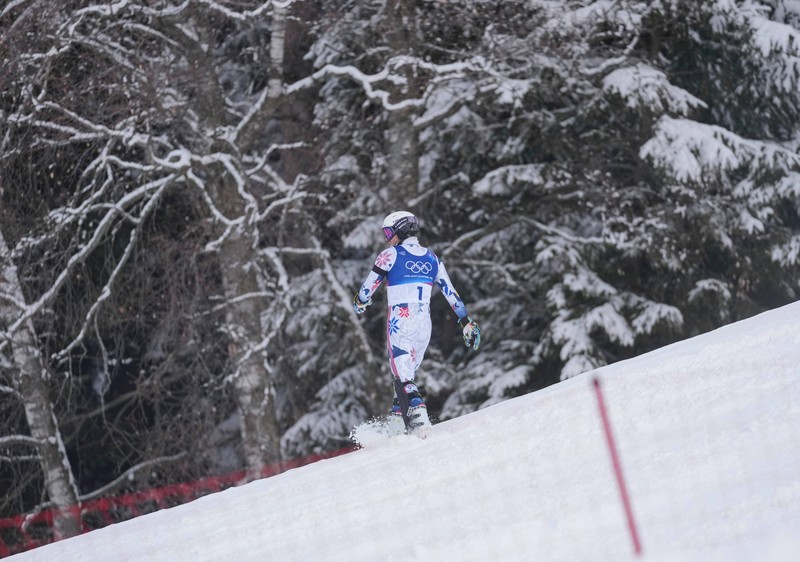 Schockierende Szenen: Atle Lie McGrath lief nach seinem Aus wütend in den Wald.