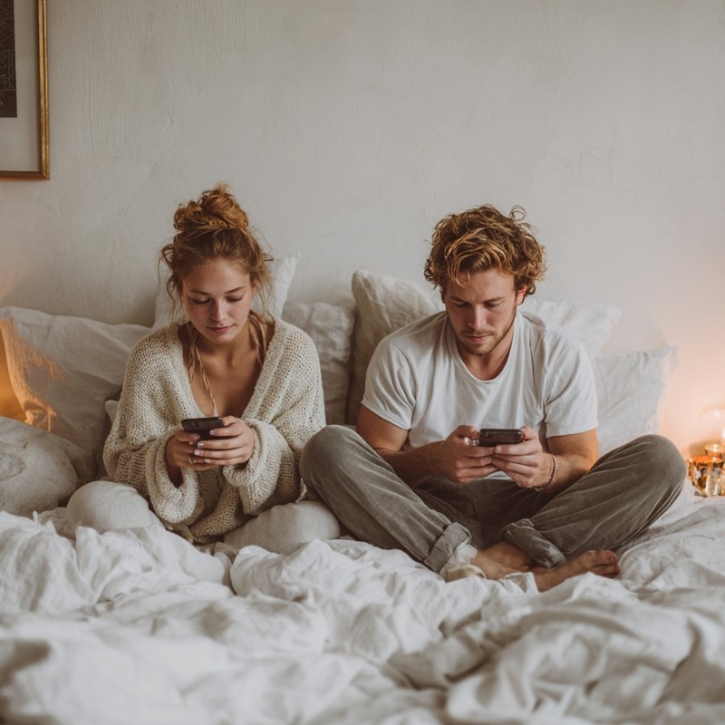 Dein*e Partner*in sollte nicht ständig abgelenkt sein, wenn du deine Interessen teilen möchtest.
