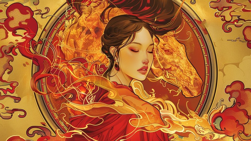 Im Zentrum der Macht: Als Regentin des Jahres strahlt das Pferd 2026 eine unwiderstehliche Anziehung aus.