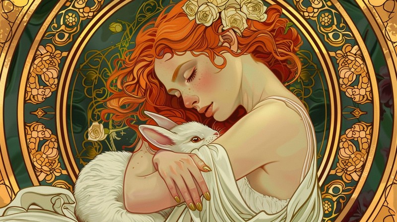 Sanfte Oase: Der Hase sucht 2026 die tiefe, seelische Verbindung inmitten des feurigen Trubels.