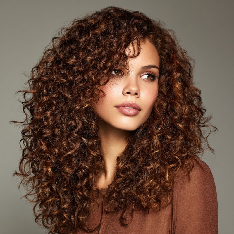 Das „Diva-Volumen“ mit glänzenden Locken ist die perfekte Krone für den Löwen.